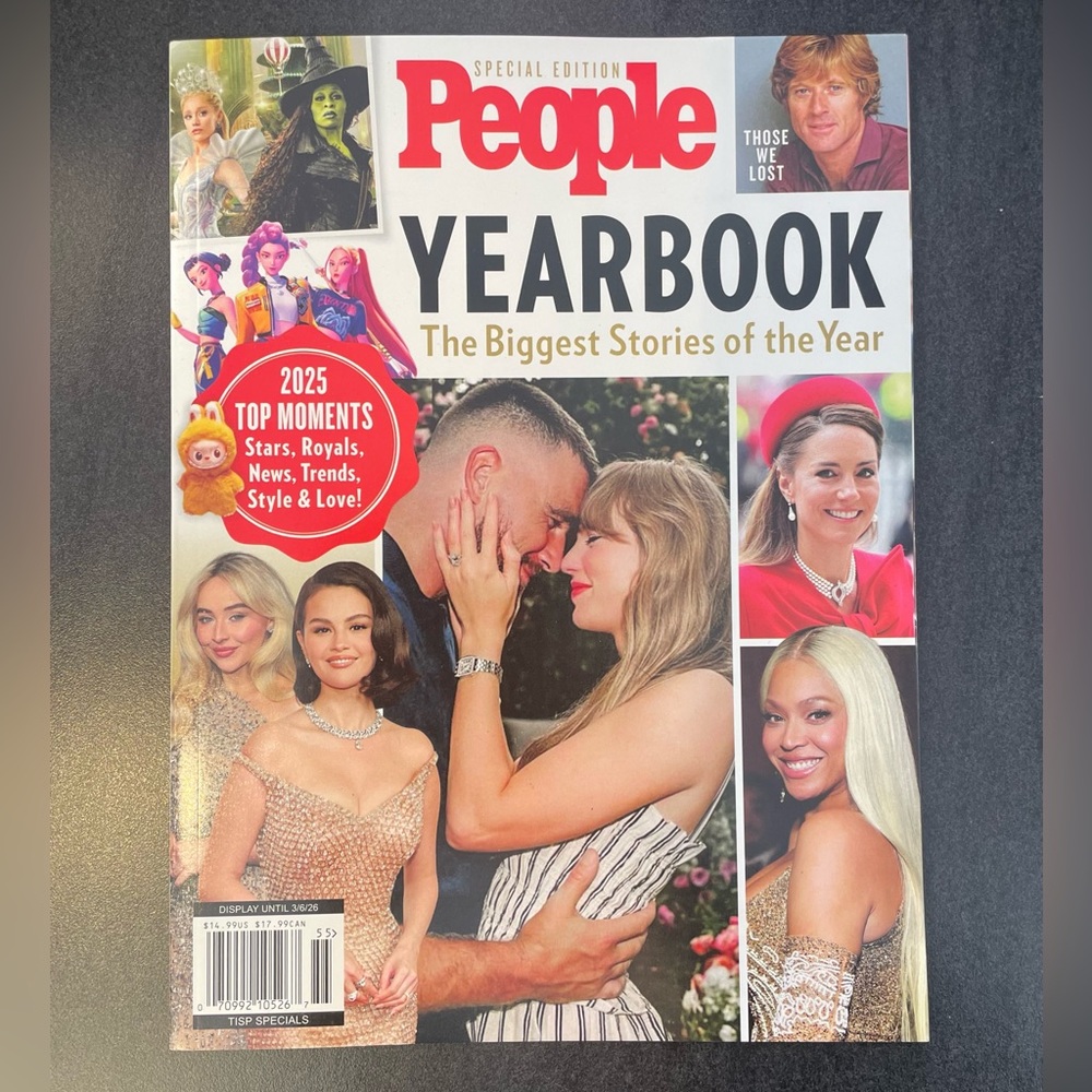 People Magazine Yearbook 2025 Special Edition – Top Moments of the Year – New